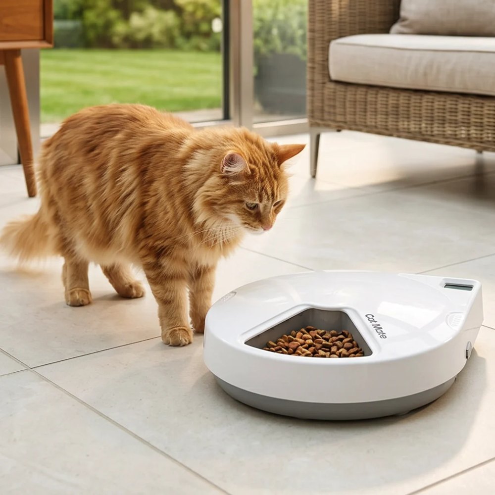 Cat Mate Five-Meal Automatic Pet Feeder with Digital Timer (C500) product photo