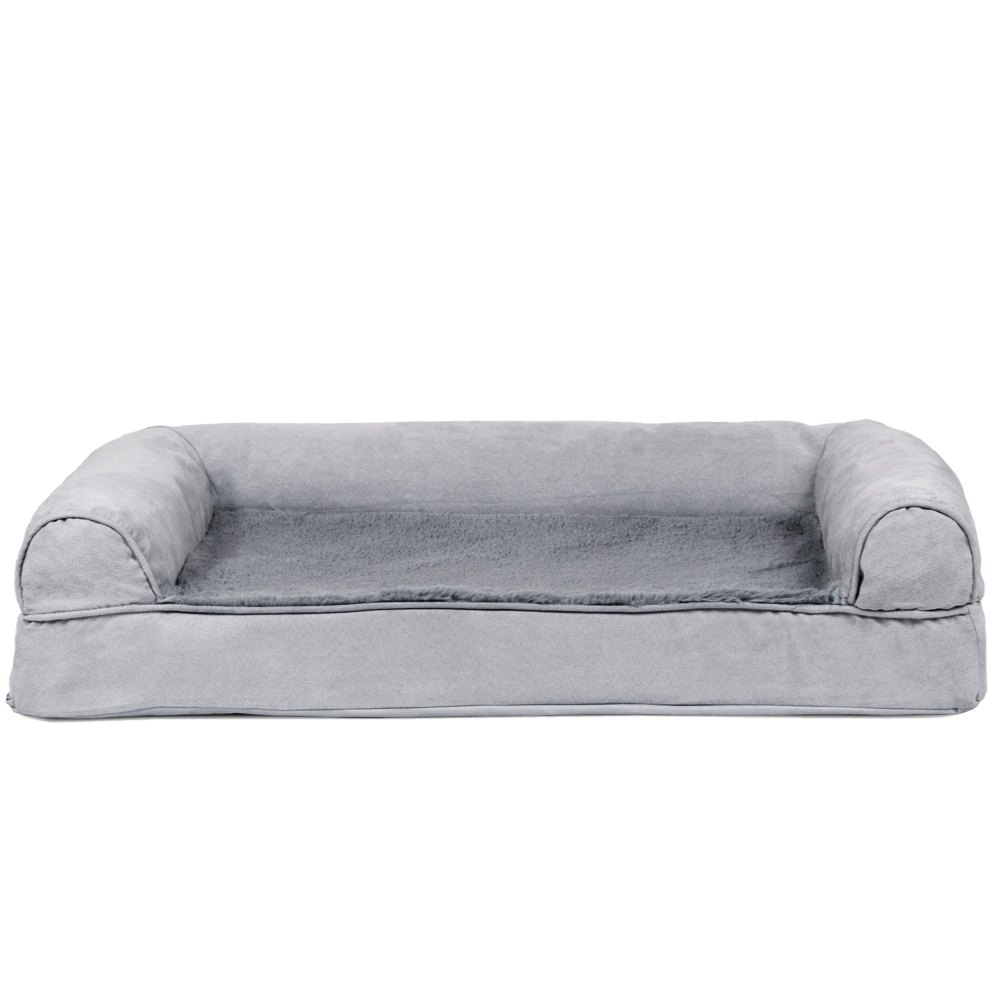 Furhaven Sofa Dog Bed - Plush & Suede product photo