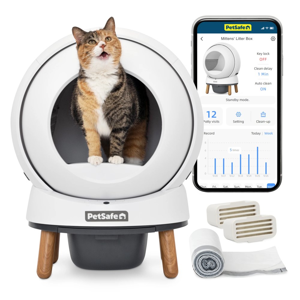 ScoopFree SmartSpin Self-Cleaning Litter Box product photo